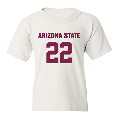 Arizona State - NCAA Women's Soccer : Oona Hartman - Replica Shersey Youth T-Shirt-0