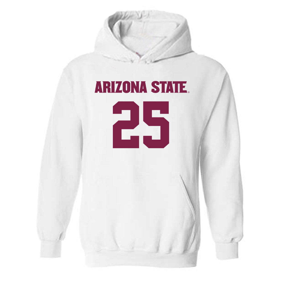 Arizona State - NCAA Women's Soccer : Ella Opkvitne - Replica Shersey Hooded Sweatshirt