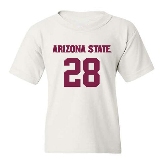 Arizona State - NCAA Women's Soccer : Norah Bell - Replica Shersey Youth T-Shirt-0