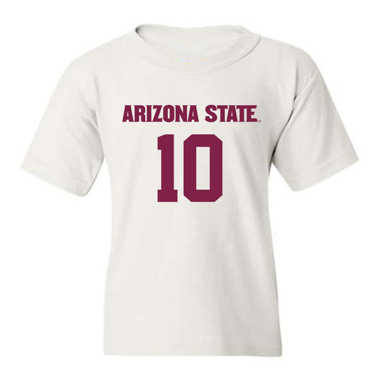 Arizona State - NCAA Women's Soccer : Enasia Colon - Youth T-Shirt