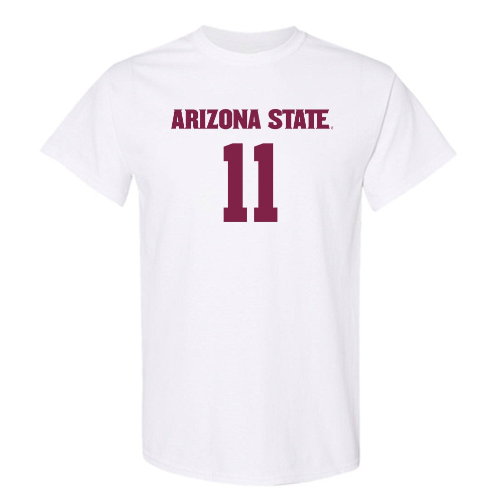 Arizona State - NCAA Women's Soccer : Addison Baltodano - Replica Shersey T-Shirt-0