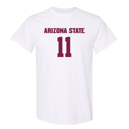 Arizona State - NCAA Women's Soccer : Addison Baltodano - Replica Shersey T-Shirt-0