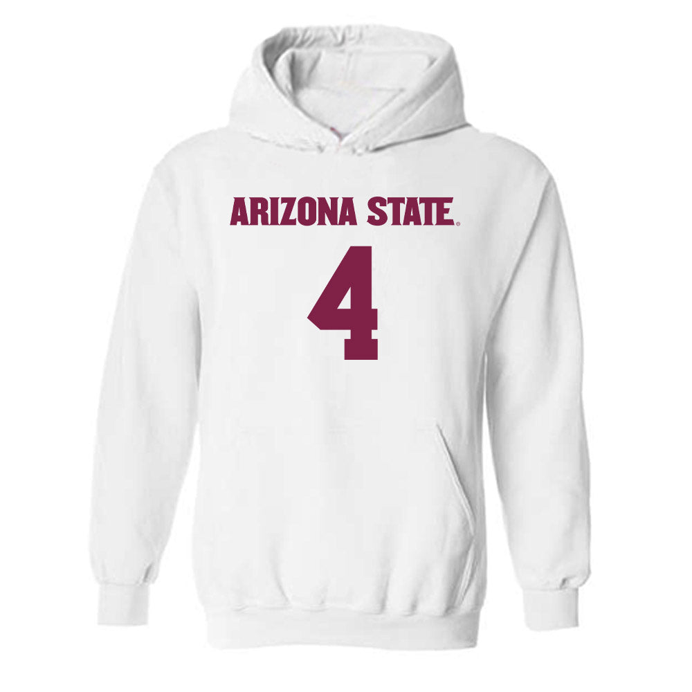 Arizona State - NCAA Women's Soccer : Grace Gillard - Replica Shersey Hooded Sweatshirt