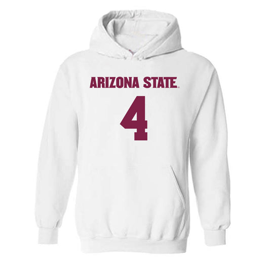 Arizona State - NCAA Women's Soccer : Grace Gillard - Replica Shersey Hooded Sweatshirt