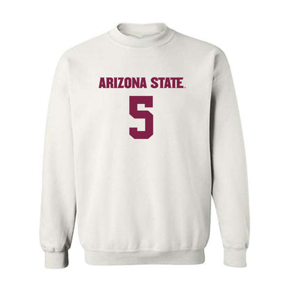 Arizona State - NCAA Women's Soccer : Lucy Fazackerley - Replica Shersey Crewneck Sweatshirt-0
