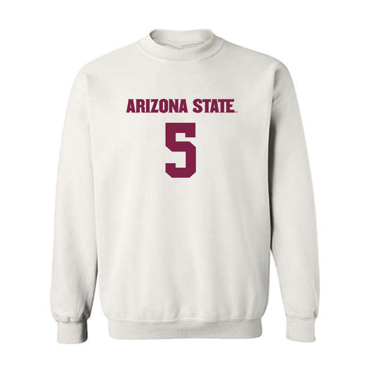 Arizona State - NCAA Women's Soccer : Lucy Fazackerley - Replica Shersey Crewneck Sweatshirt-0