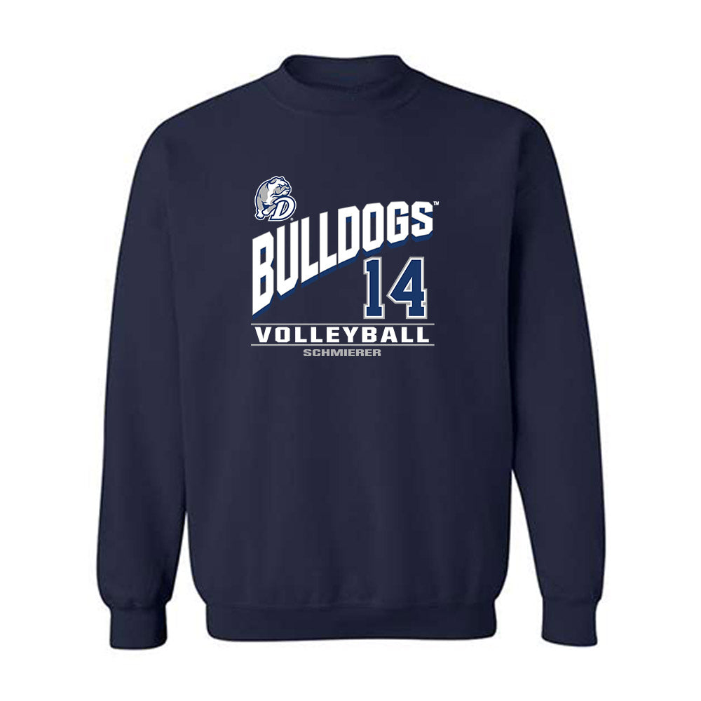 Drake - NCAA Women's Volleyball : Addie Schmierer - Crewneck Sweatshirt