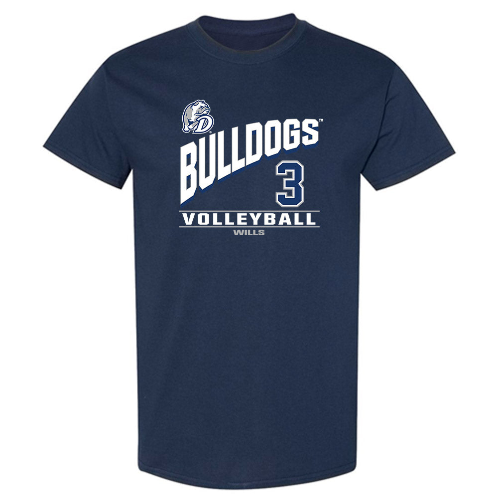 Drake - NCAA Women's Volleyball : Jada Wills - T-Shirt