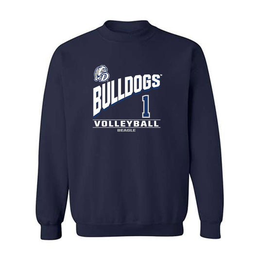 Drake - NCAA Women's Volleyball : Addison Beagle - Crewneck Sweatshirt