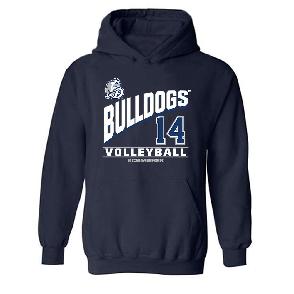 Drake - NCAA Women's Volleyball : Addie Schmierer - Hooded Sweatshirt