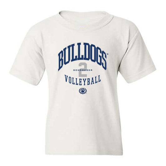 Drake - NCAA Women's Volleyball : Gabbie Schroeder - Classic Fashion Shersey Youth T-Shirt-0