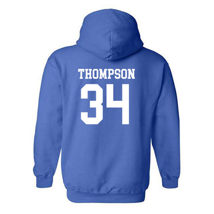Drake - NCAA Football : Luke Thompson - Classic Shersey Hooded Sweatshirt-1