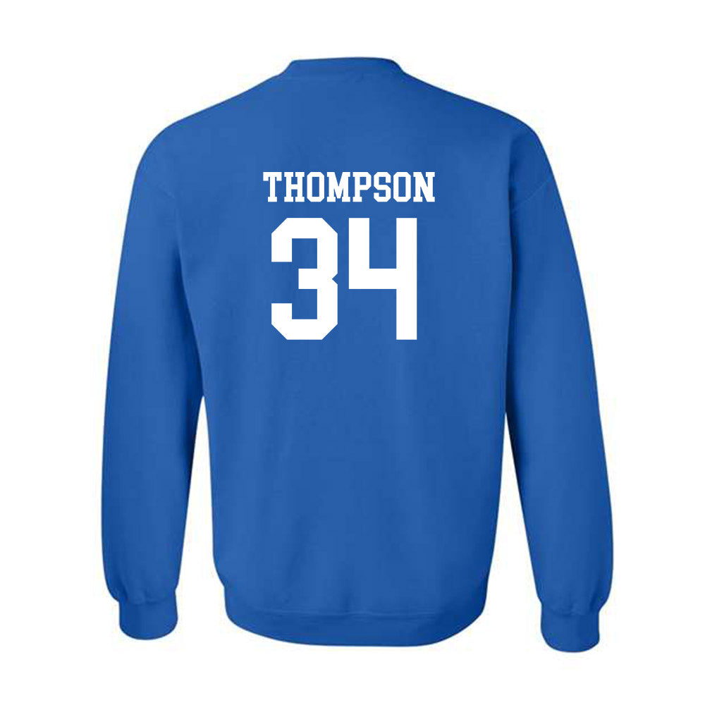 Drake - NCAA Football : Luke Thompson - Classic Shersey Crewneck Sweatshirt-1