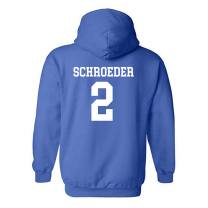 Drake - NCAA Women's Volleyball : Gabbie Schroeder - Classic Shersey Hooded Sweatshirt-1