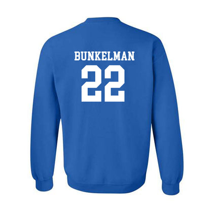 Drake - NCAA Football : Derrick Bunkelman - Classic Shersey Crewneck Sweatshirt-1