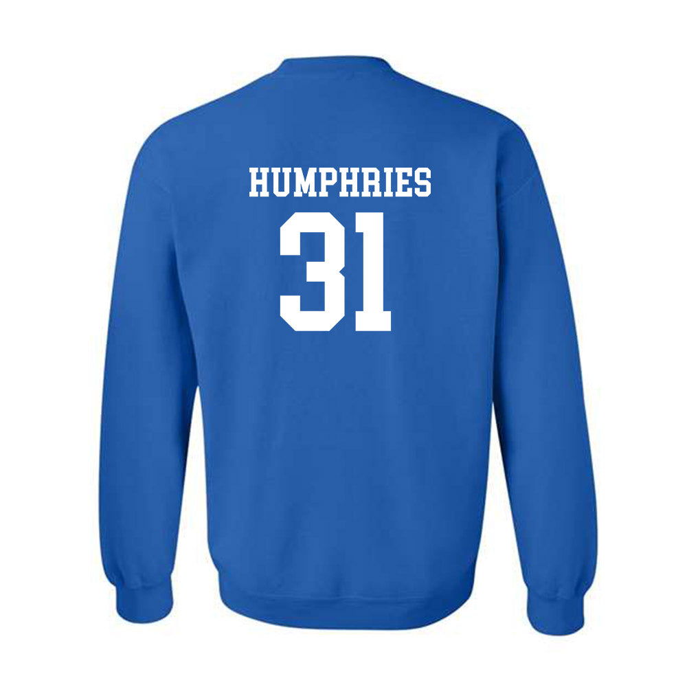 Drake - NCAA Football : Nick Humphries - Classic Shersey Crewneck Sweatshirt-1