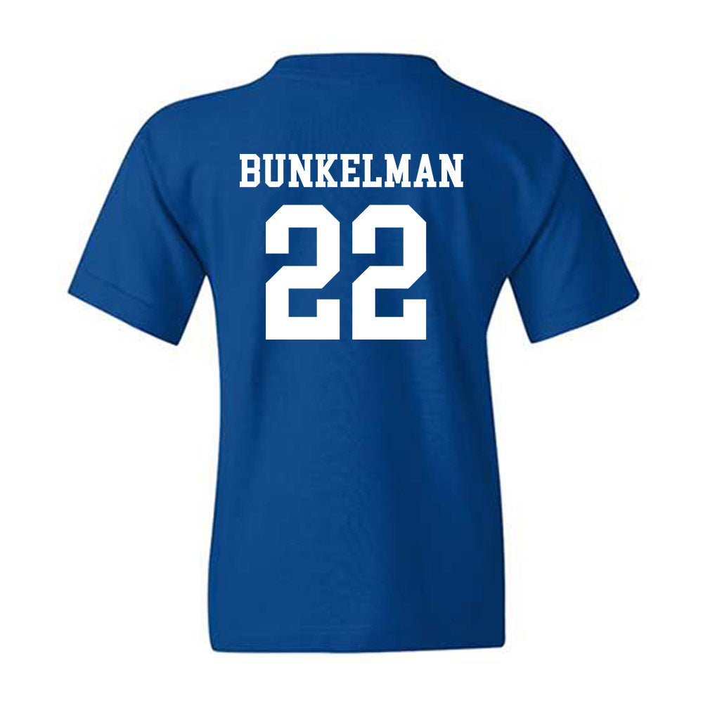 Drake - NCAA Football : Derrick Bunkelman - Classic Shersey Youth T-Shirt-1