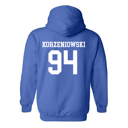 Drake - NCAA Football : Nolan Korzeniowski - Classic Shersey Hooded Sweatshirt