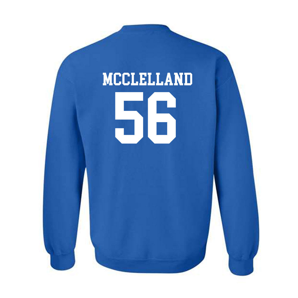Drake - NCAA Football : Mason McClelland - Classic Shersey Crewneck Sweatshirt-1