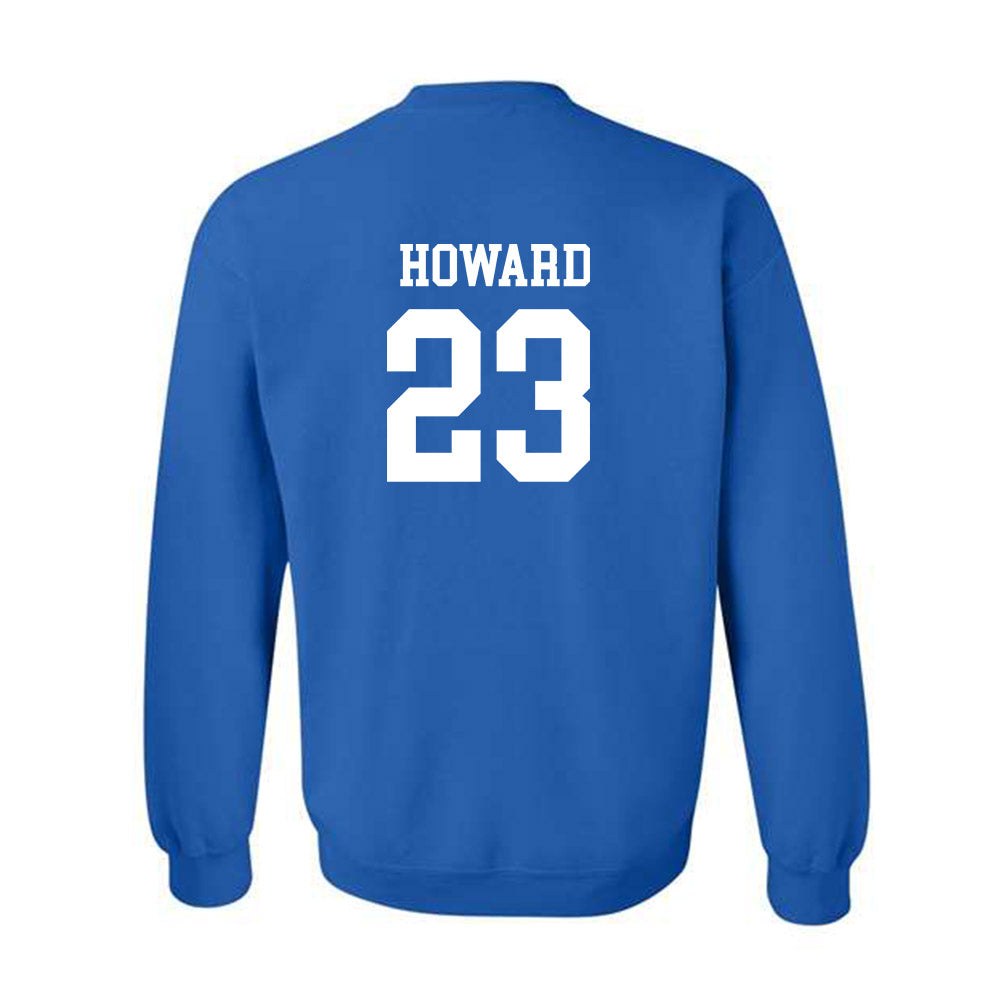 Drake - NCAA Men's Basketball : Isaia Howard - Classic Shersey Crewneck Sweatshirt-1