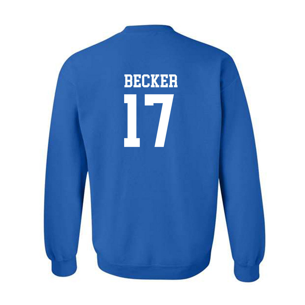 Drake - NCAA Women's Basketball : Anna Becker - Classic Shersey Crewneck Sweatshirt-1