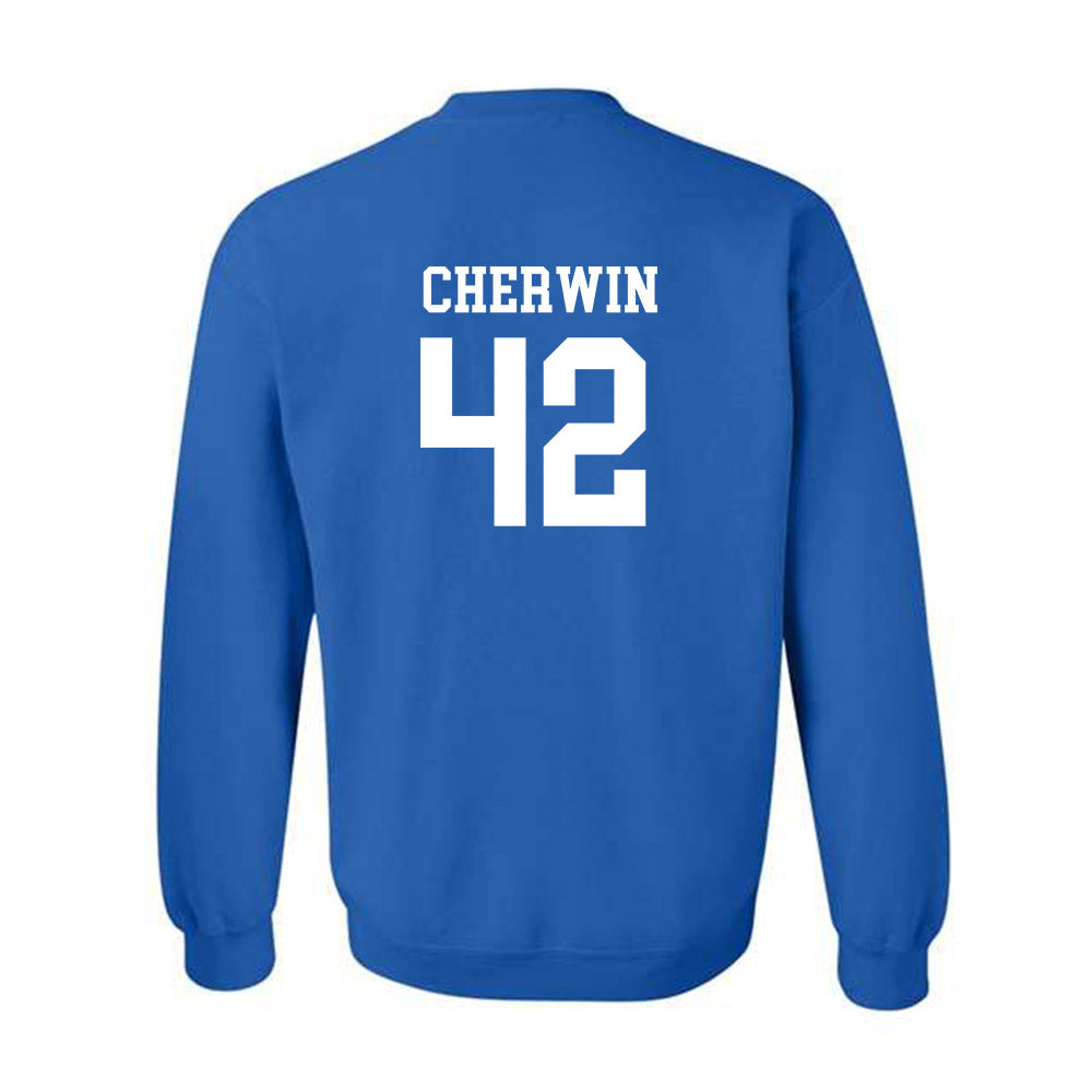 Drake - NCAA Football : Davion Cherwin - Classic Shersey Crewneck Sweatshirt-1