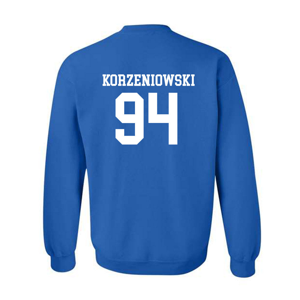 Drake - NCAA Football : Nolan Korzeniowski - Classic Shersey Crewneck Sweatshirt