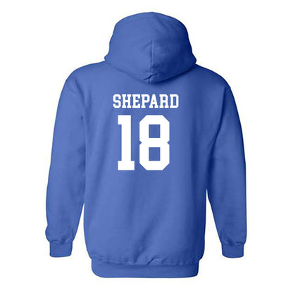 Drake - NCAA Men's Soccer : Brayden Shepard - Classic Shersey Hooded Sweatshirt