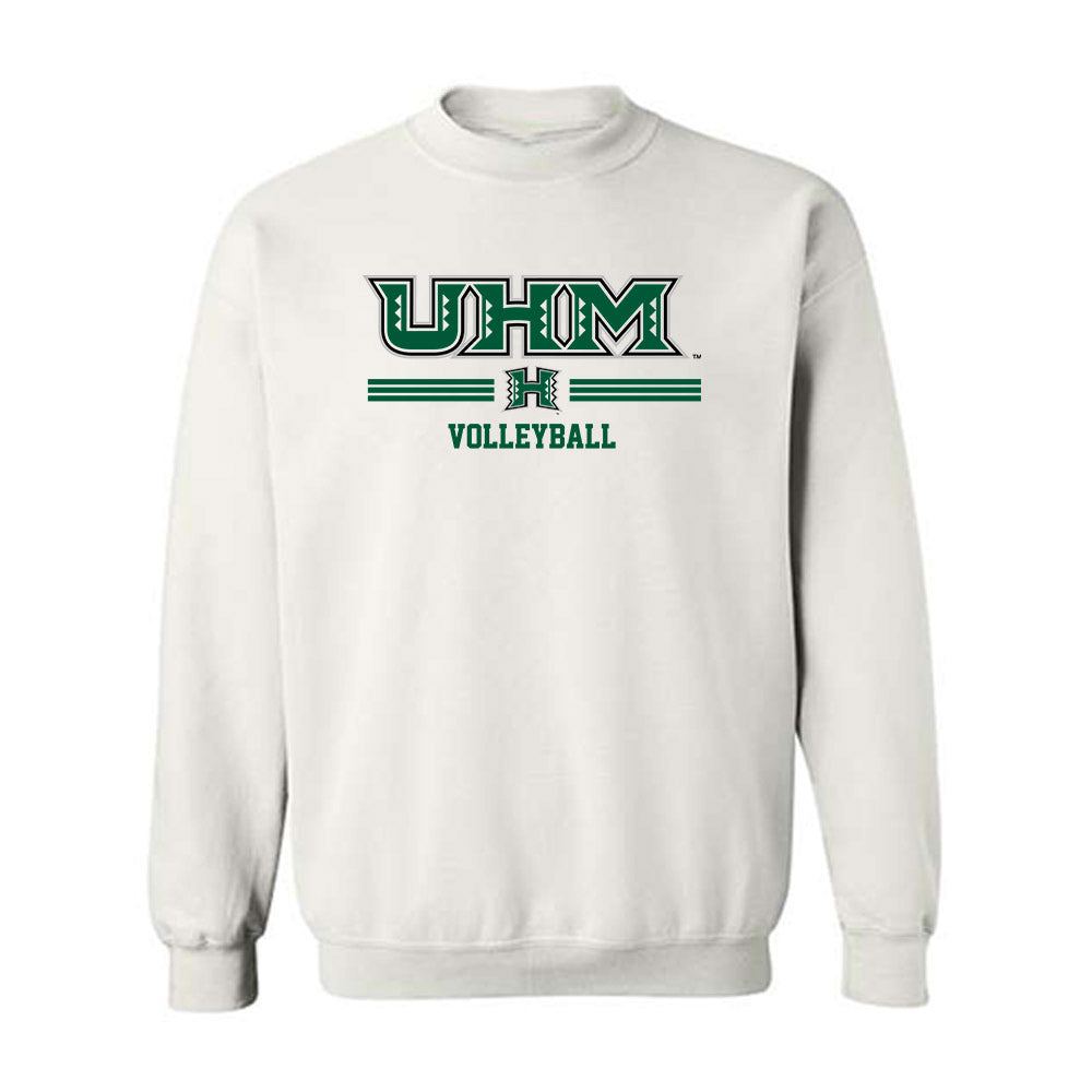 Hawaii - NCAA Women's Volleyball : Katherine Lang - Classic Shersey Crewneck Sweatshirt-0