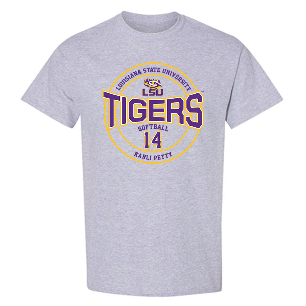 LSU - NCAA Softball : Karli Petty - T-Shirt Classic Fashion Shersey