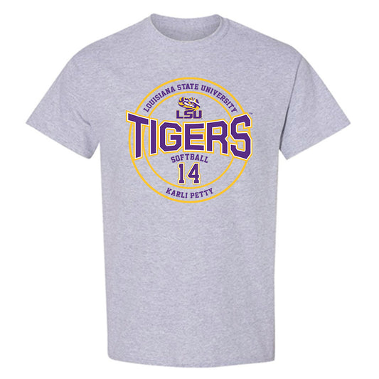 LSU - NCAA Softball : Karli Petty - T-Shirt Classic Fashion Shersey