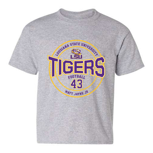 LSU - NCAA Football : Matt Jayne Jr - Classic Fashion Shersey Youth T-Shirt