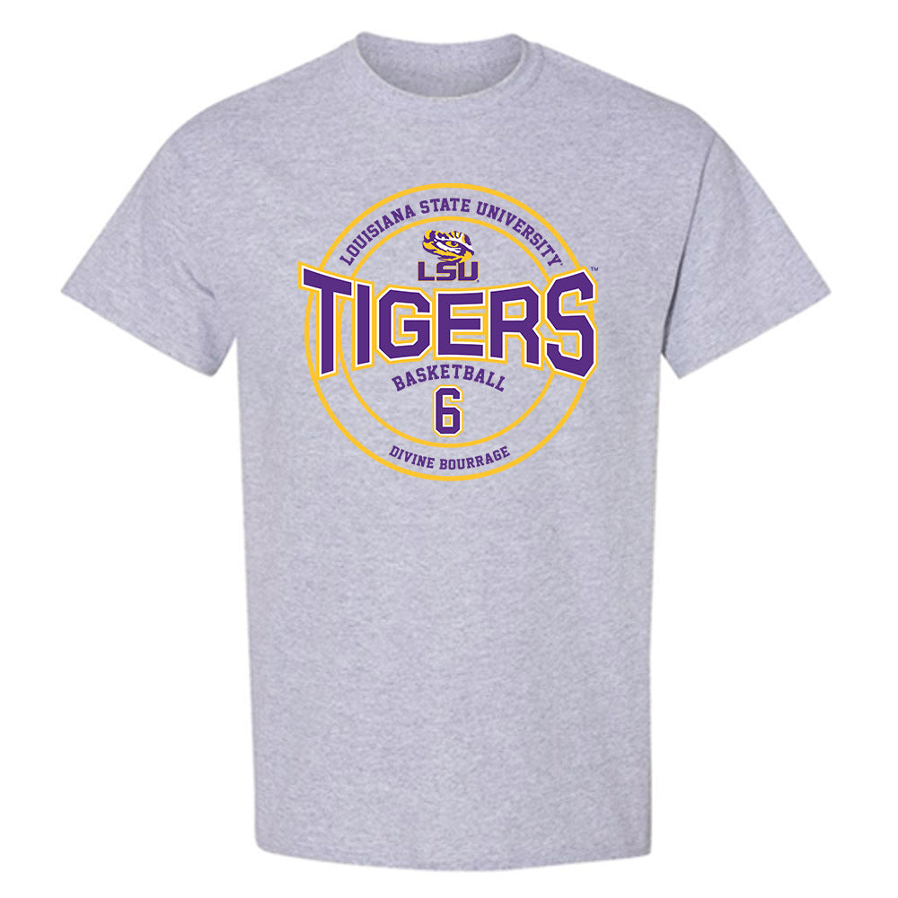 LSU - NCAA Women's Basketball : Divine Bourrage - Classic Fashion Shersey T-Shirt-0