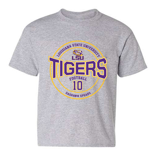 LSU - NCAA Football : Dashawn Spears - Classic Fashion Shersey Youth T-Shirt-0