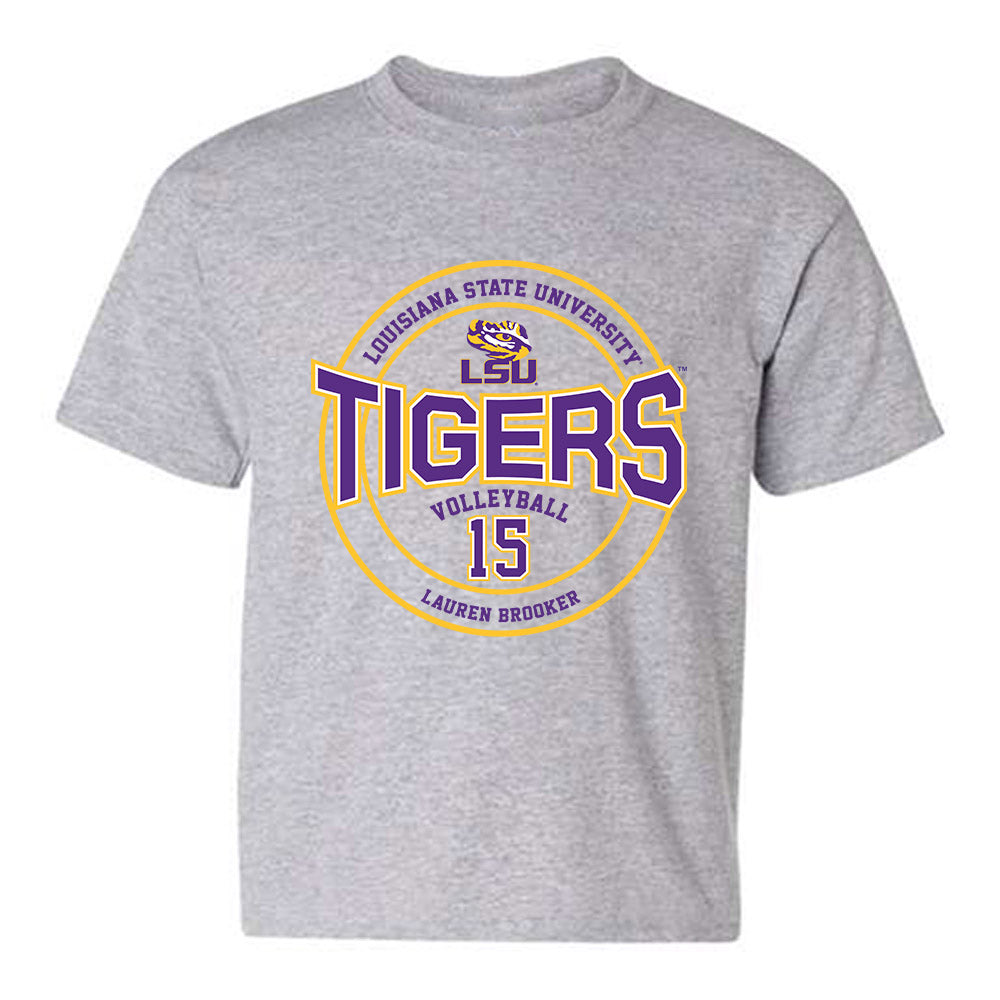 LSU - NCAA Women's Volleyball : Lauren Brooker - Classic Fashion Shersey Youth T-Shirt-0