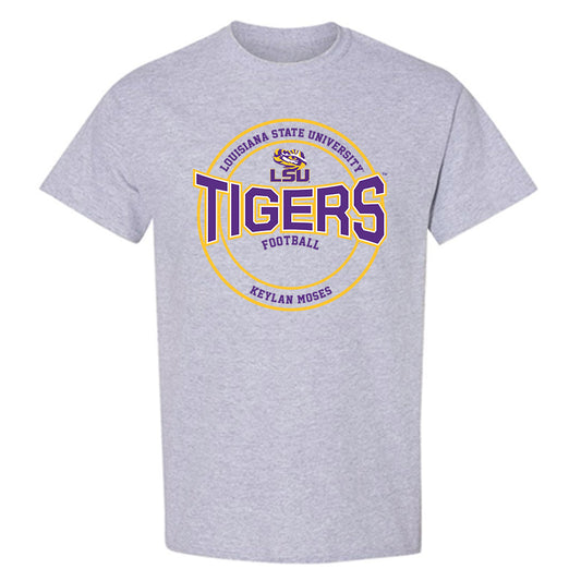 LSU - NCAA Football : Keylan Moses - Classic Fashion Shersey T-Shirt-0