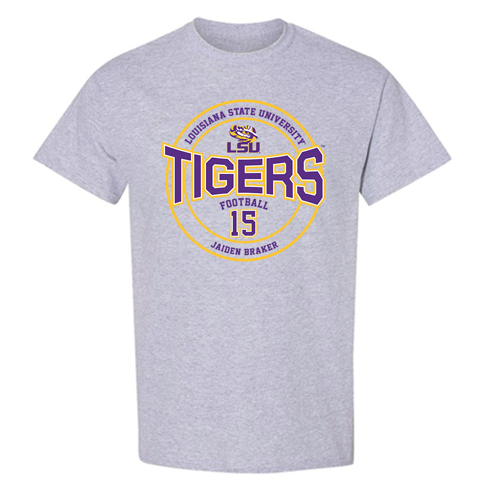 LSU - NCAA Football : Jaiden Braker - Classic Fashion Shersey T-Shirt-0