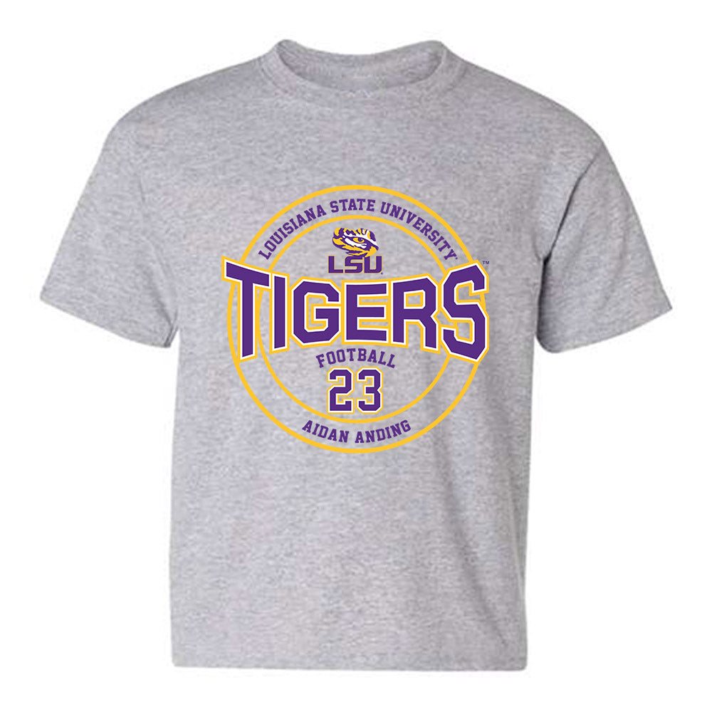 LSU - NCAA Football : Aidan Anding - Classic Fashion Shersey Youth T-Shirt-0
