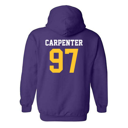 LSU - NCAA Football : Dylan Carpenter - Classic Shersey Hooded Sweatshirt-1