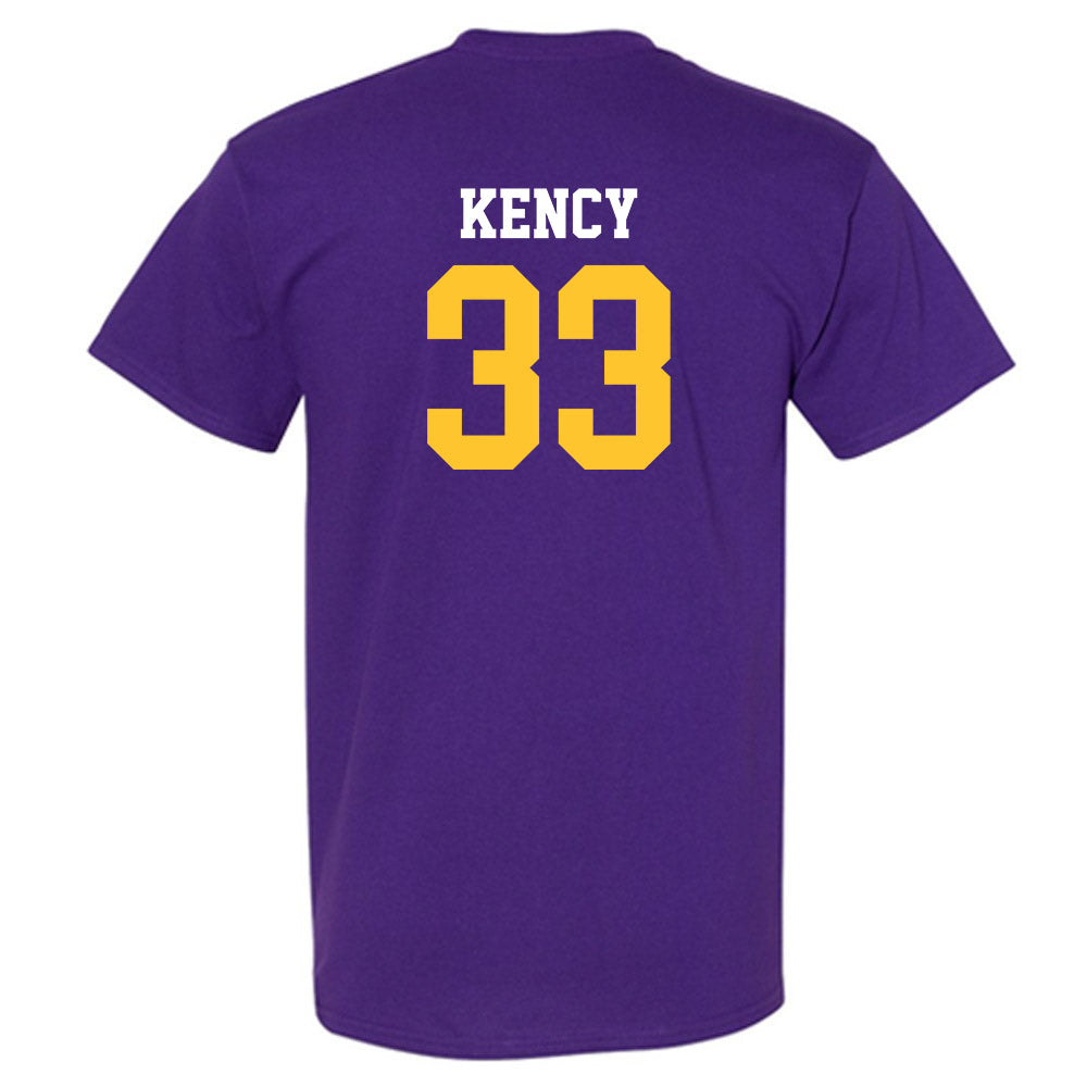 LSU - NCAA Football : David Kency - Classic Shersey T-Shirt-1