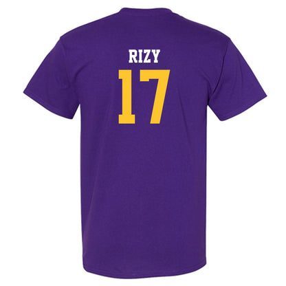 LSU - NCAA Baseball : Mavrick Rizy - Classic Shersey T-Shirt-1