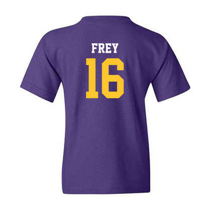 LSU - NCAA Baseball : Ethan Frey - Classic Shersey Youth T-Shirt-1