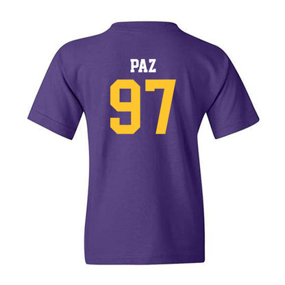 LSU - NCAA Baseball : Marcos Paz - Classic Shersey Youth T-Shirt-1