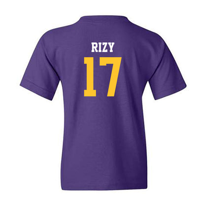 LSU - NCAA Baseball : Mavrick Rizy - Classic Shersey Youth T-Shirt-1