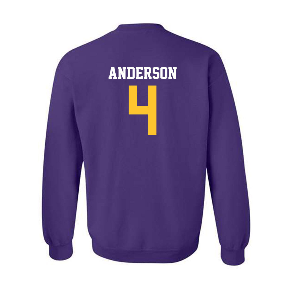 LSU - NCAA Football : Nic Anderson - Classic Shersey Crewneck Sweatshirt-1