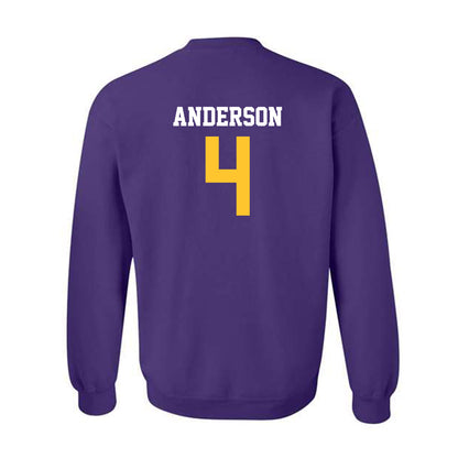 LSU - NCAA Football : Nic Anderson - Classic Shersey Crewneck Sweatshirt-1