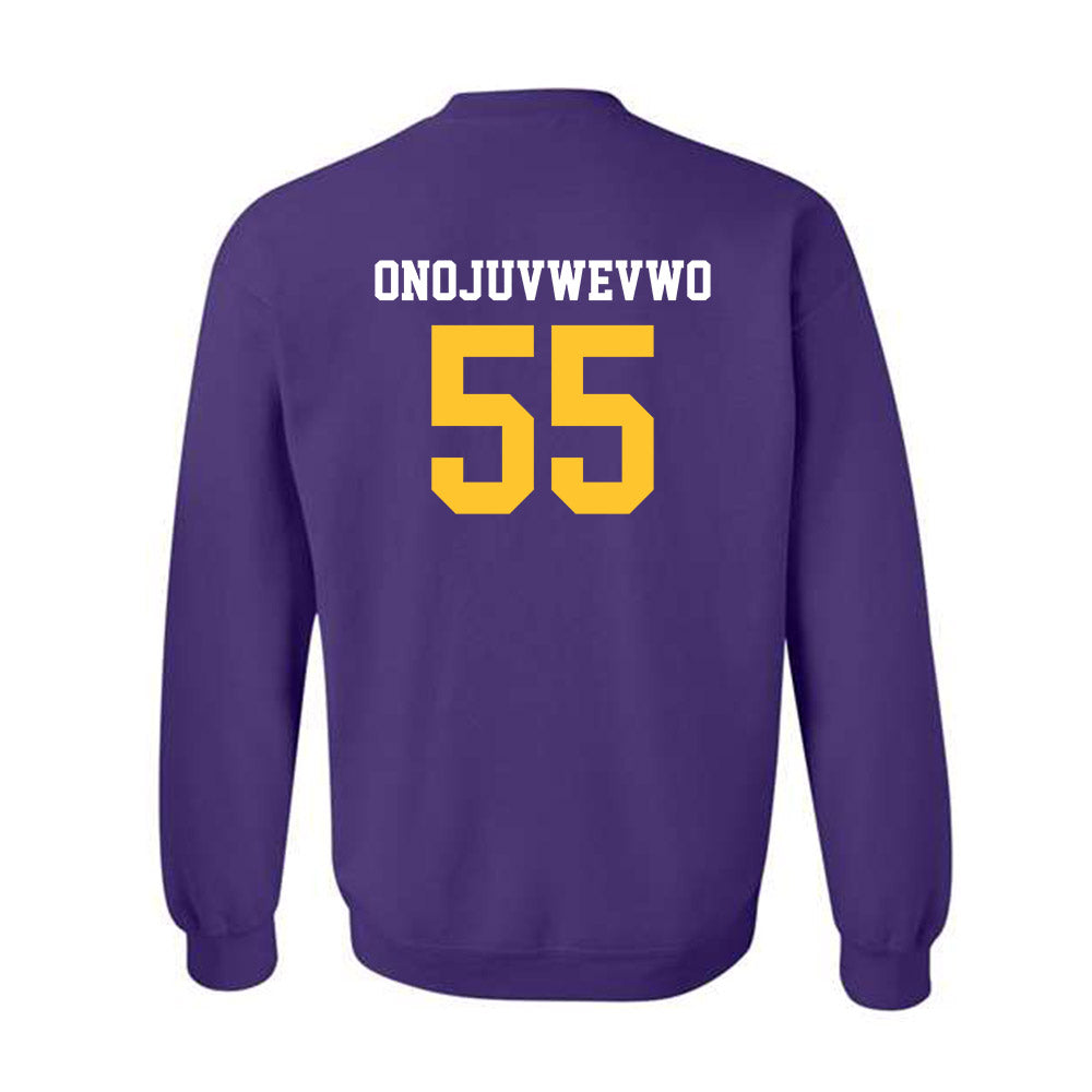 LSU - NCAA Women's Track & Field : Ella Onojuvwevwo - Classic Shersey Crewneck Sweatshirt-1