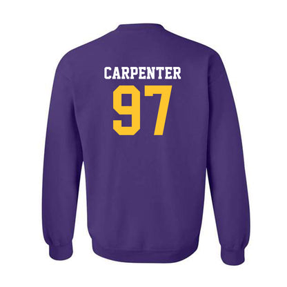 LSU - NCAA Football : Dylan Carpenter - Classic Shersey Crewneck Sweatshirt-1