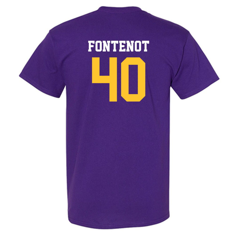 LSU - NCAA Baseball : Grant Fontenot - Classic Shersey T-Shirt-1
