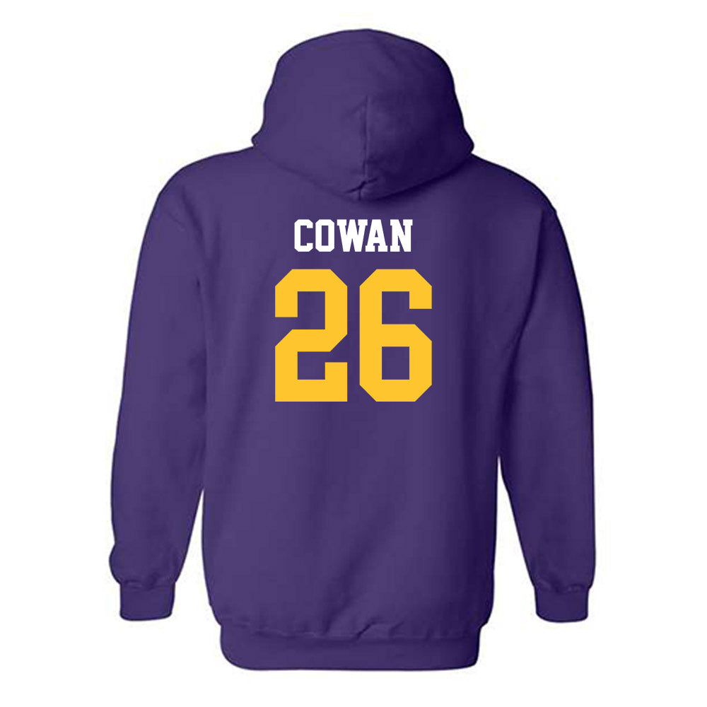 LSU - NCAA Baseball : Zac Cowan - Classic Shersey Hooded Sweatshirt-1